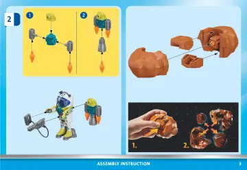 Manual de instruções Playmobil 71369 - Destruidor de Meteoritos (3)