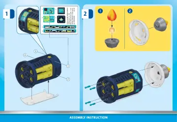 Notices de montage Playmobil 71369 - Spationaute et satellite (4)