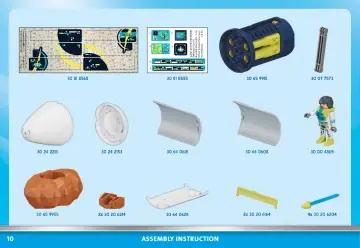 Manual de instruções Playmobil 71369 - Destruidor de Meteoritos (10)
