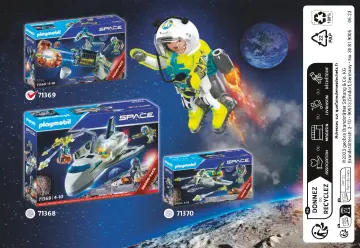 Instrukcje obsługi Playmobil 71369 - Niszczyciel meteoroidów (12)