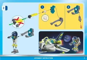 Building instructions Playmobil 71370 - Mission Space Drone (3)