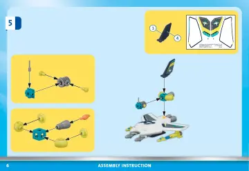 Manuales de instrucciones Playmobil 71370 - Misión Espacio Dron (6)