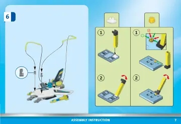 Manual de instruções Playmobil 71370 - Missão Espaço Drone (7)