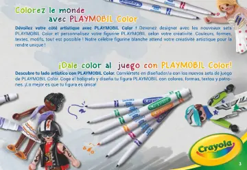 Manuales de instrucciones Playmobil 71372 - PLAYMOBIL Color: Backstage (3)