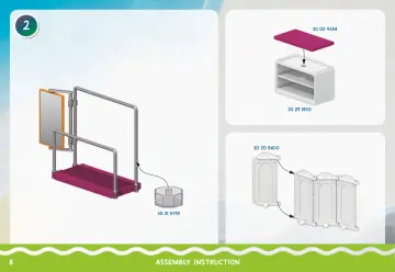 Building instructions Playmobil 71372 - PLAYMOBIL Color: Backstage (8)