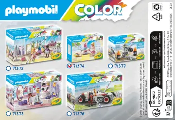 Building instructions Playmobil 71374 - PLAYMOBIL Color: Fashion Show Designer (8)