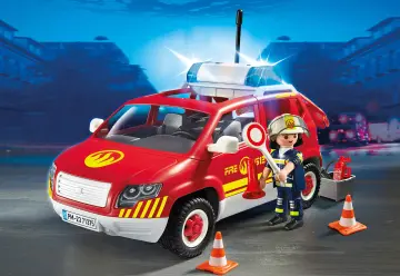 Playmobil 71375 - Όχημα Αρχιπύραρχου με φάρο και σειρήνα