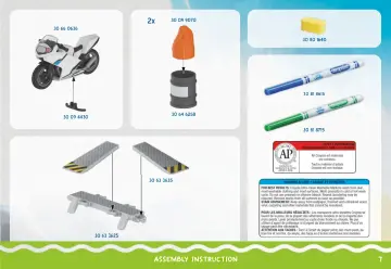 Building instructions Playmobil 71377 - PLAYMOBIL Color: Motorbike (7)