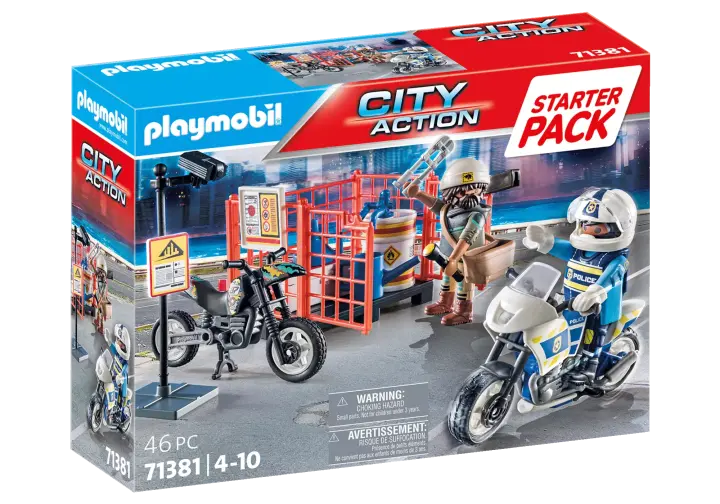 Playmobil 71381 - Starter Pack Police - BOX