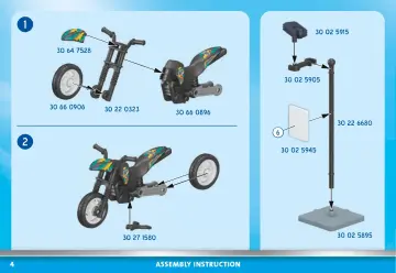 Bygganvisningar Playmobil 71381 - Starter Pack Polis (4)