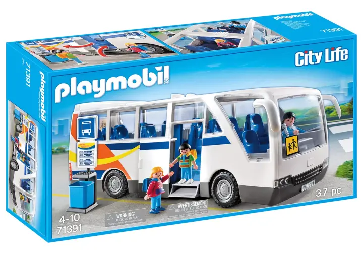 Playmobil 71391 - Car scolaire - BOX