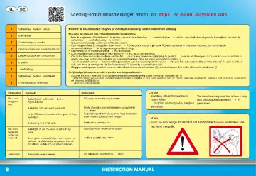 Notices de montage Playmobil 71397 - Module de radiocommande RC (8)