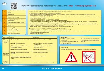 Notices de montage Playmobil 71397 - Module de radiocommande RC (18)