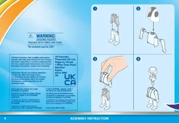 Manuales de instrucciones Playmobil 71399 - My Figures: Stunt Show (4)