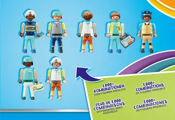 Οδηγίες συναρμολόγησης Playmobil 71400 - My Figures: Ομάδα διάσωσης (7)