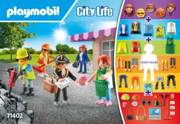 Building instructions Playmobil 71402 - My Figures: City Life (1)