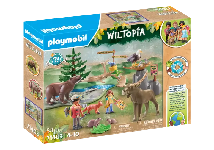 Playmobil 71403 - Wiltopia – Abstecher zu den Tieren Nordamerikas - BOX