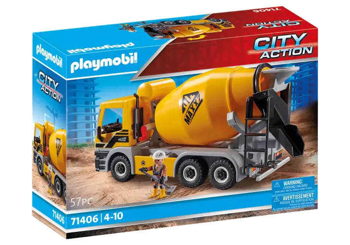 Playmobil 71406 - Camion toupie - BOX