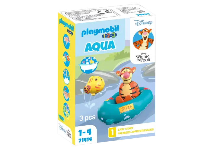 Playmobil 71414 - 1.2.3 & Disney : Tigrou avec canot - BOX