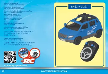 Bouwplannen Playmobil 71423 - Stacaravan met auto (20)