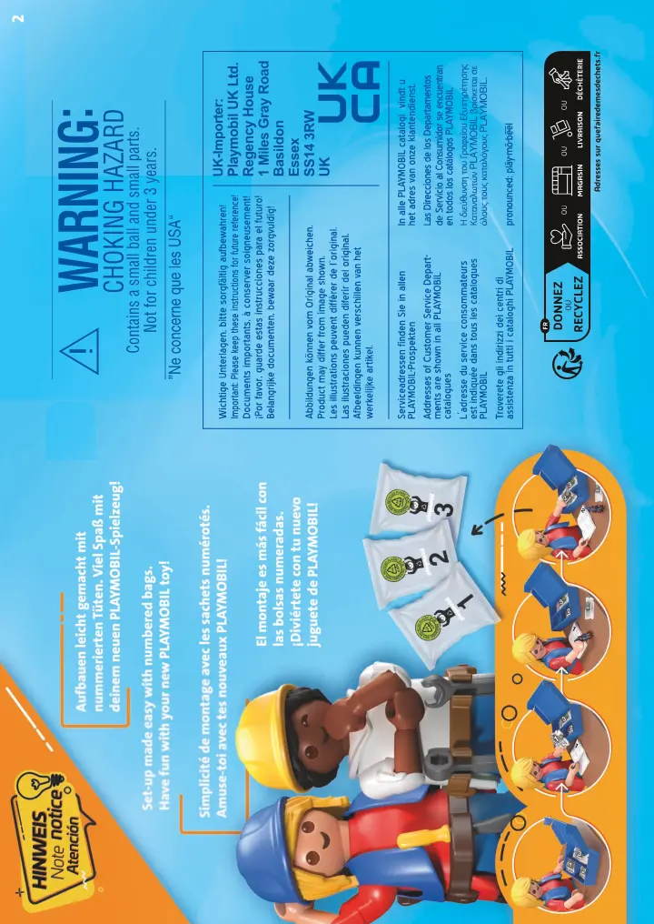 Notices de montage Playmobil 71424 - Camping (2)