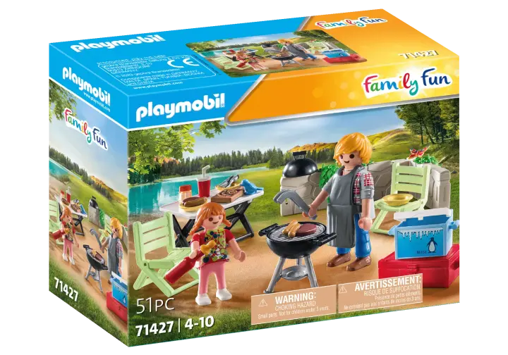 Playmobil 71427 - Samen barbecueën - BOX