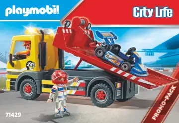 Building instructions Playmobil 71429 - Towing Service (1)