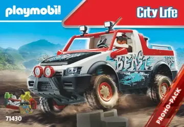 Notices de montage Playmobil 71430 - Voiture de rallye (1)