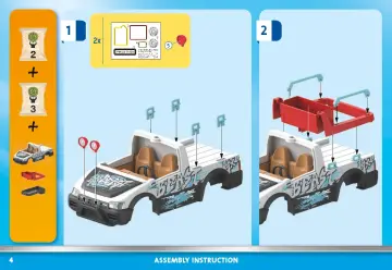 Building instructions Playmobil 71430 - Rally Car (4)