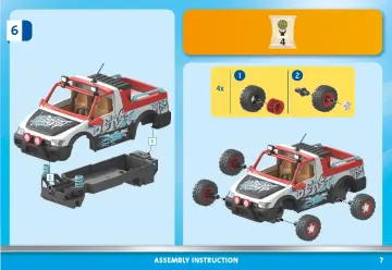 Building instructions Playmobil 71430 - Rally Car (7)