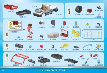 Manuales de instrucciones Playmobil 71430 - Coche de Rally (8)