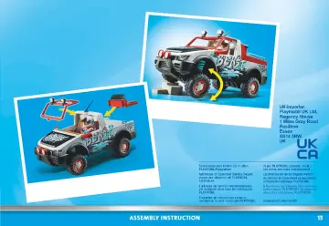 Összeszerelési útmutatók Playmobil 71430 - Rallys autó (15)