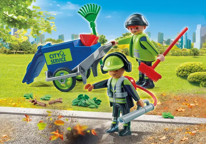 Playmobil 71434 - Zespół sprzątający miasto