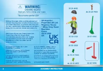 Manual de instruções Playmobil 71434 - Set de Figuras limpeza de rua (2)