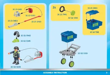 Instrukcje obsługi Playmobil 71434 - Zespół sprzątający miasto (3)