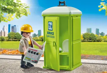 Playmobil 71435 - Toilettes mobiles