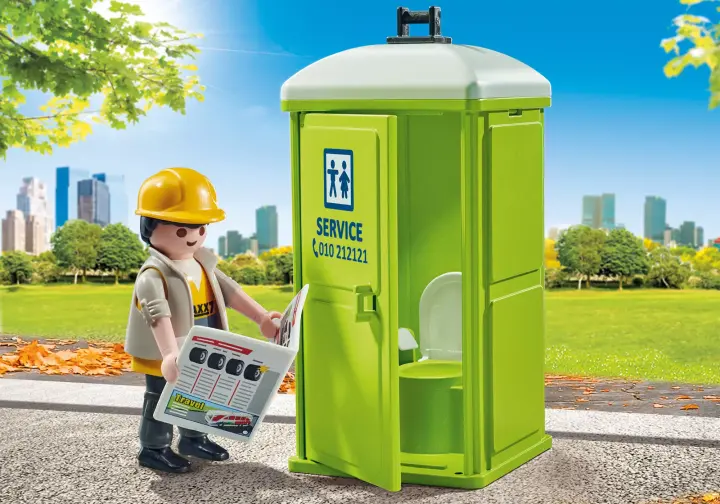 Playmobil 71435 - Toilettes mobiles