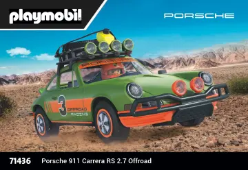 Összeszerelési útmutatók Playmobil 71436 - Porsche 911 Carrera RS 2.7 Offroad (1)