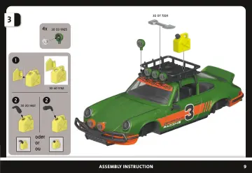 Instrukcje obsługi Playmobil 71436 - Porsche 911 Carrera RS 2.7 Offroad (9)