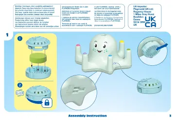 Manuales de instrucciones Playmobil 71438 - JUNIOR & Tinti: pulpo de colores (3)