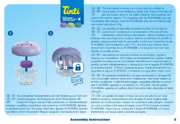 Manuales de instrucciones Playmobil 71439 - JUNIOR & Tinti: familia de medusas de colores (5)