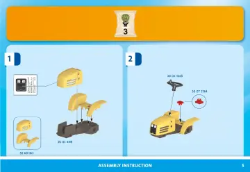 Manual de instruções Playmobil 71442 - Trator com reboque e cisterna (5)