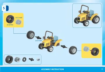 Notices de montage Playmobil 71442 - Fermier avec tracteur et citerne (7)