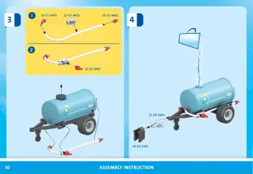 Manuales de instrucciones Playmobil 71442 - Tractor con tráiler y cisterna (10)