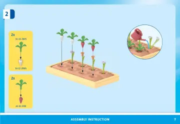 Building instructions Playmobil 71443 - Idyllic vegetable garden with grandparents (7)