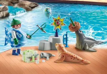 Playmobil 71448 - Cuidadora com animais