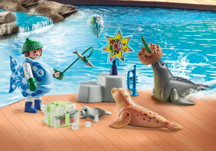 Playmobil 71448 - Cuidador con animales