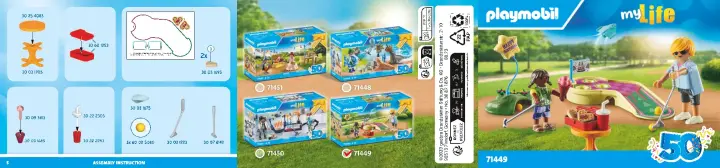 Instrukcje obsługi Playmobil 71449 - Minigolf (1)