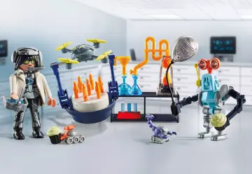 Playmobil 71450 - Investigador com robôs