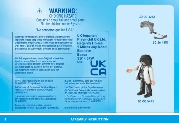 Manuales de instrucciones Playmobil 71450 - Investigador con robots (2)